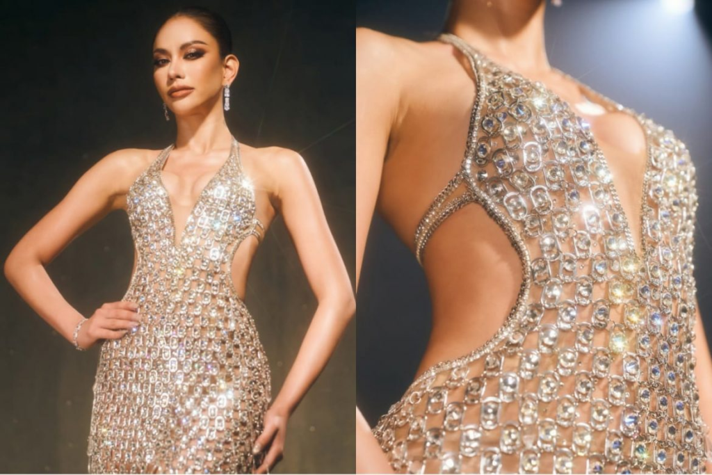 Miss Thailand Dress Made Out of Soda Tabs